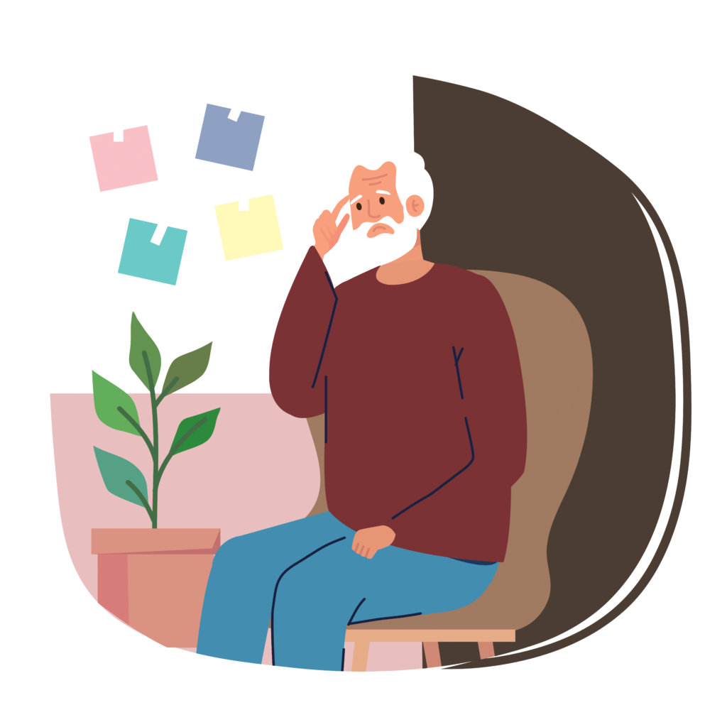 Å Sitte Alene Kan Være Vanskelig.